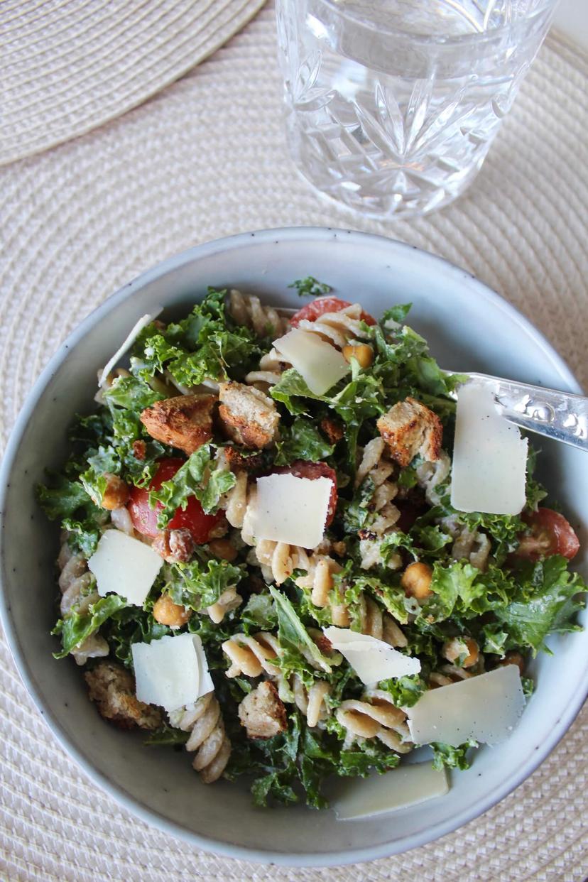 Cæsar pastasalat