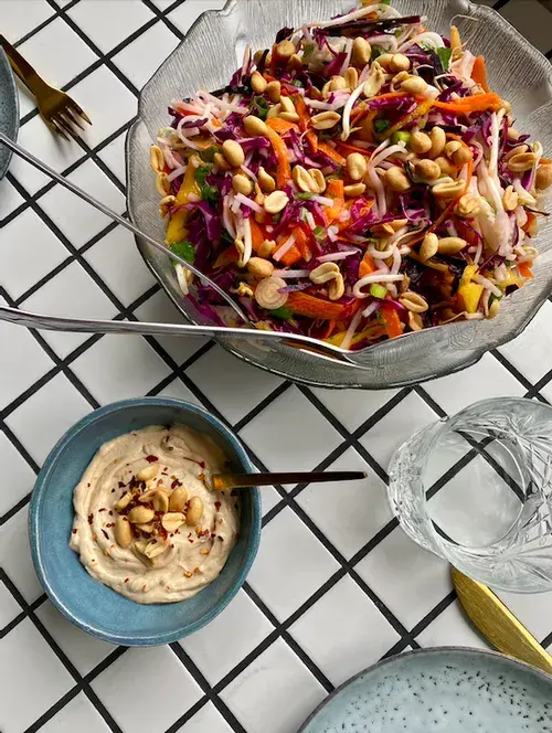 Asiatisk inspireret nudelsalat