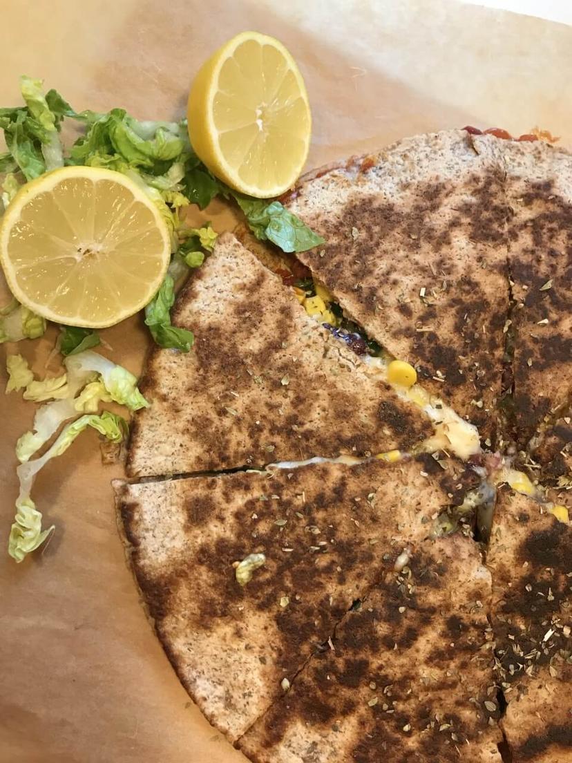 vegetarisk quesadillas