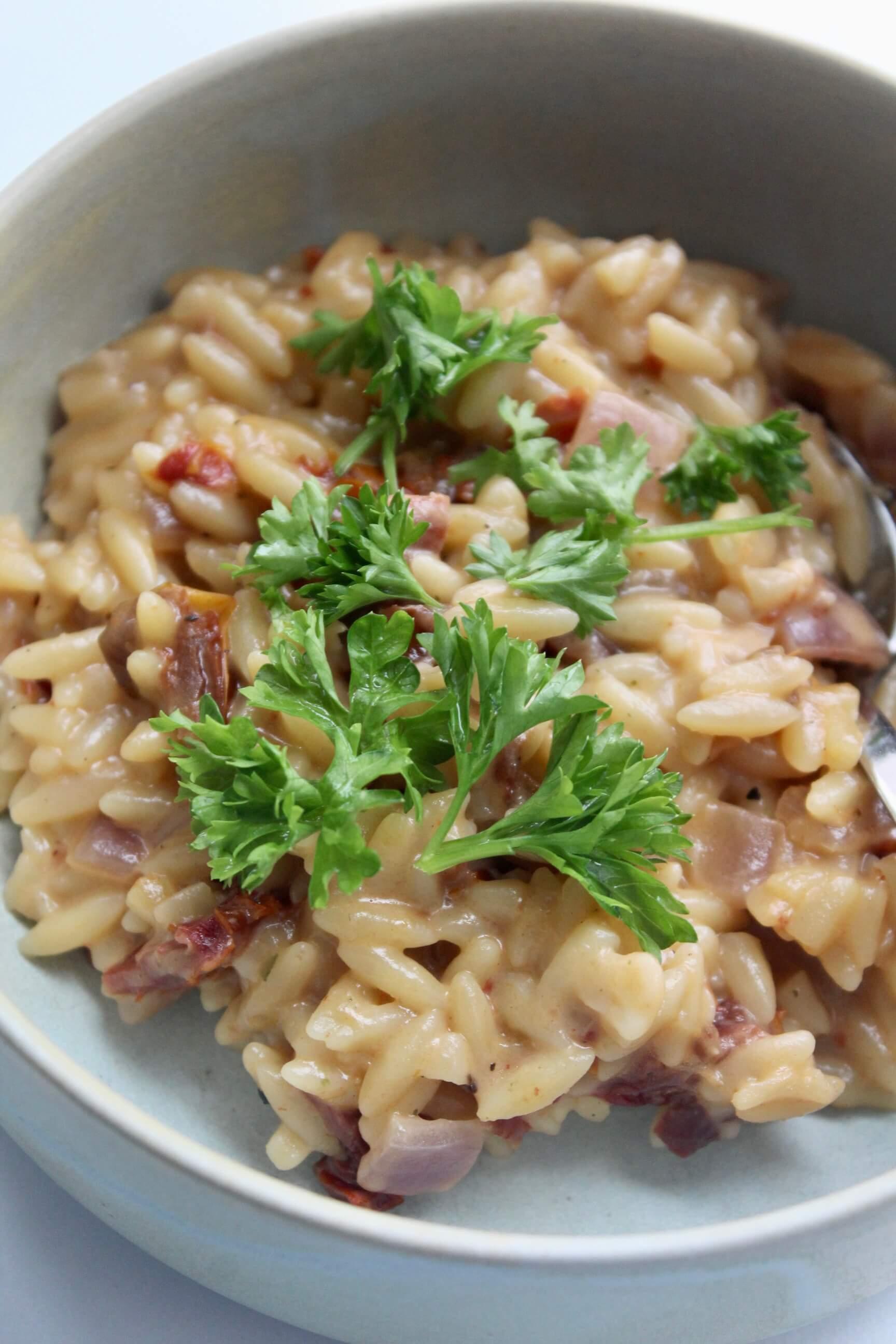 Orzo risotto